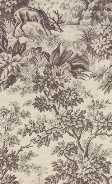 Stag Toile - Chocolat